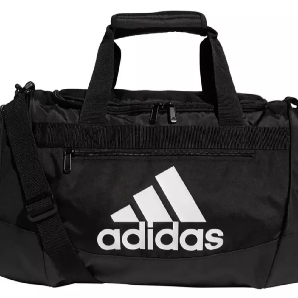 Adidas Black Defender IV Small Duffel Bag - Picture 7 of 11